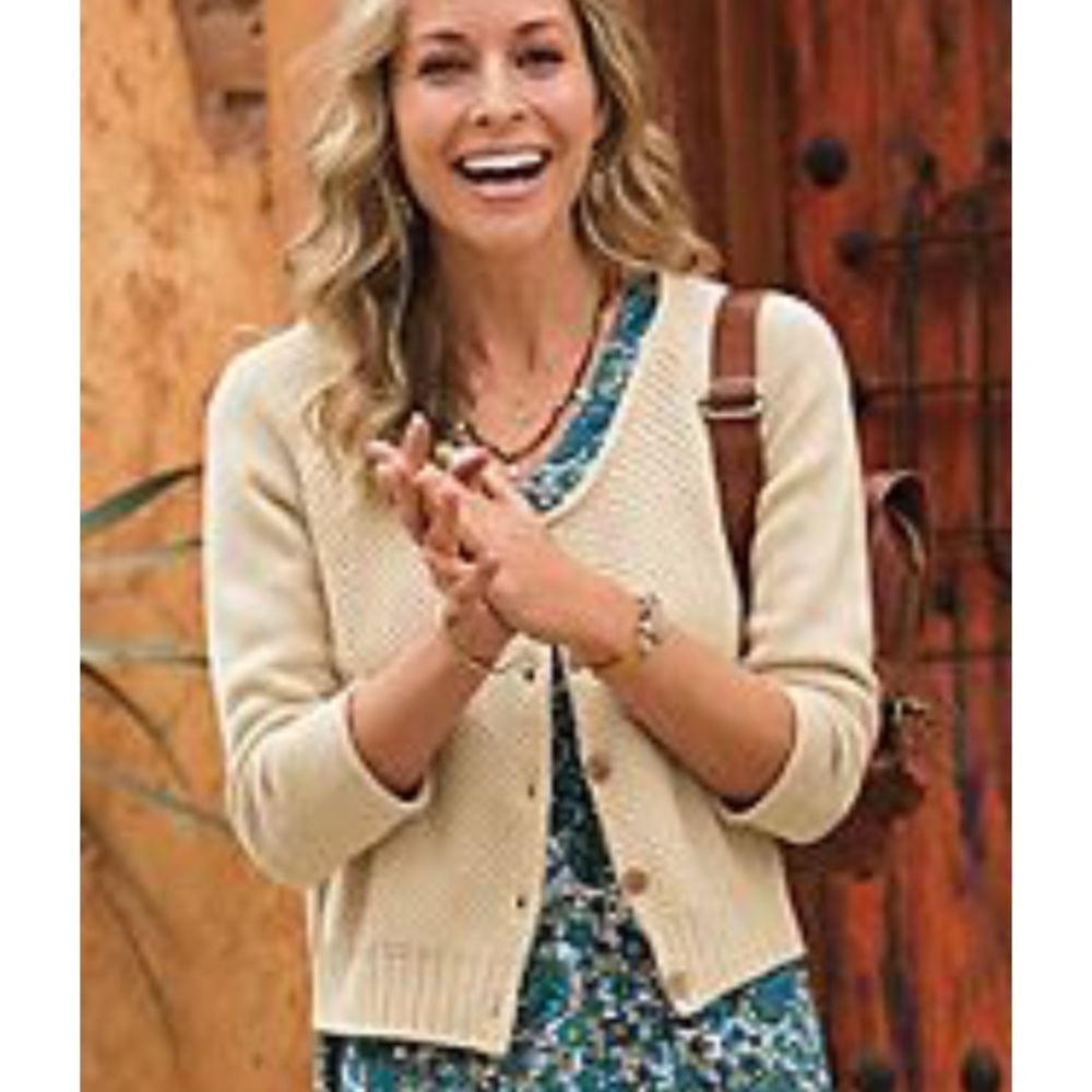 Sahalie Bella Coola cropped cardigan
